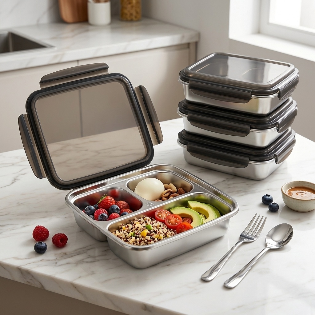 Large Capacity Lunch Container - Meal Prep Bowl recension och pris