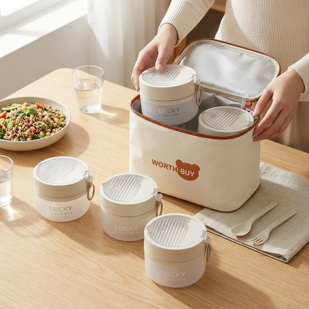Stackable Plastic Bento Box Se - Meal Prep Or Prep Meal recension och pris
