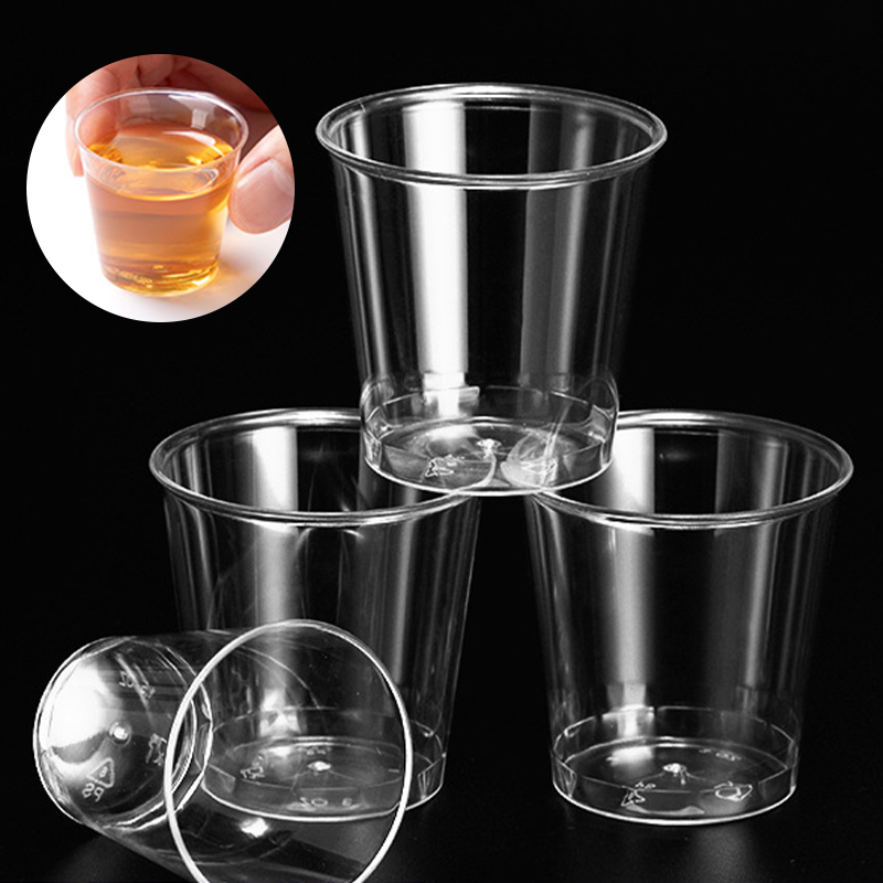50 Pcs 30/50ml Mini Clear Hard - Sauce Dipping Cup recension och pris