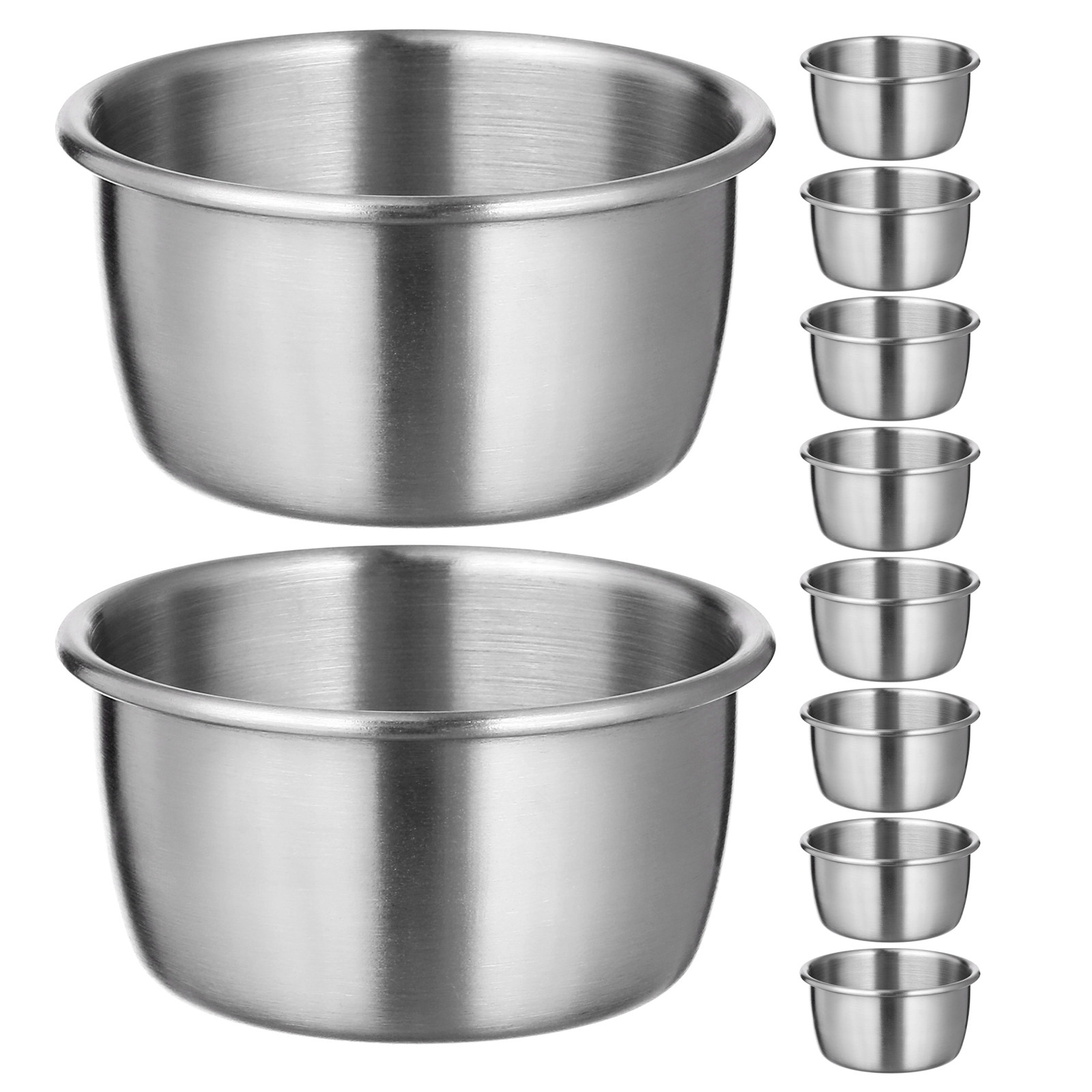 10Pcs Stainless Steel Sauce Cu - Sauce Dipping Cup recension och pris